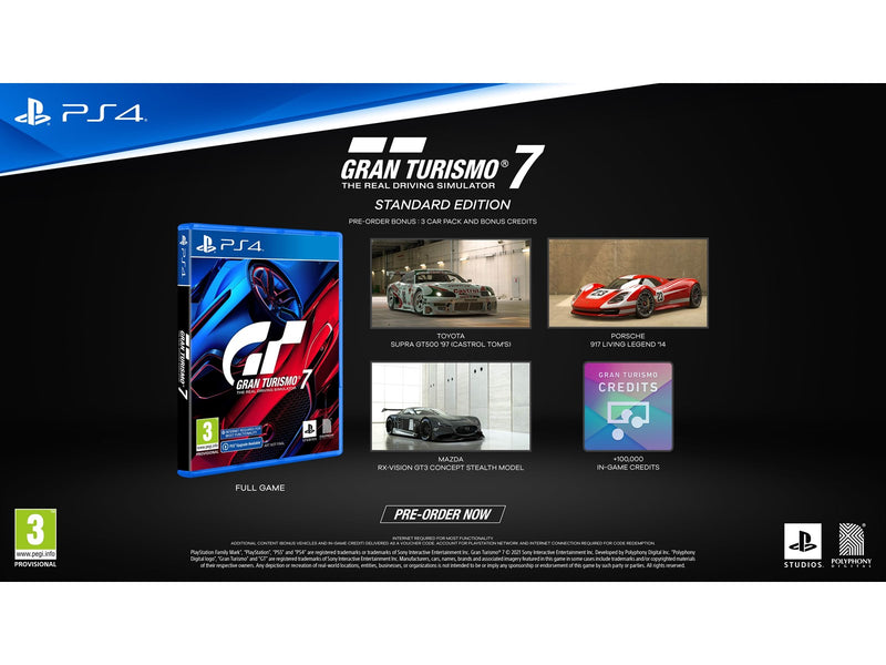 Gran Turismo 7 - Sony PlayStation 4 - Rennspiel - PEGI 3