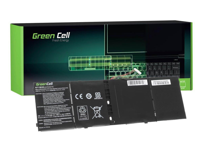 Green Cell AP13B3K - laptop battery - Li-pol - 3500 mAh