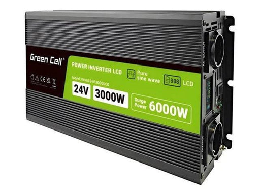 Green Cell - DC to AC power inverter - 3000 Watt Netzteile - 3000 Watt - ATX - 80 Plus