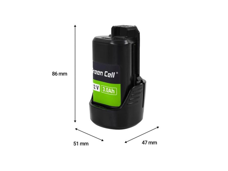 Green Cell PTBO12V3 cordless tool battery