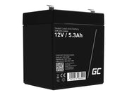 Green Cell alarm system battery - Lead Acid - 5.3 Ah
