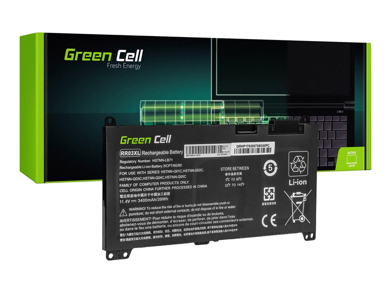 Green Cell - laptop battery - Li-pol - 3400 mAh