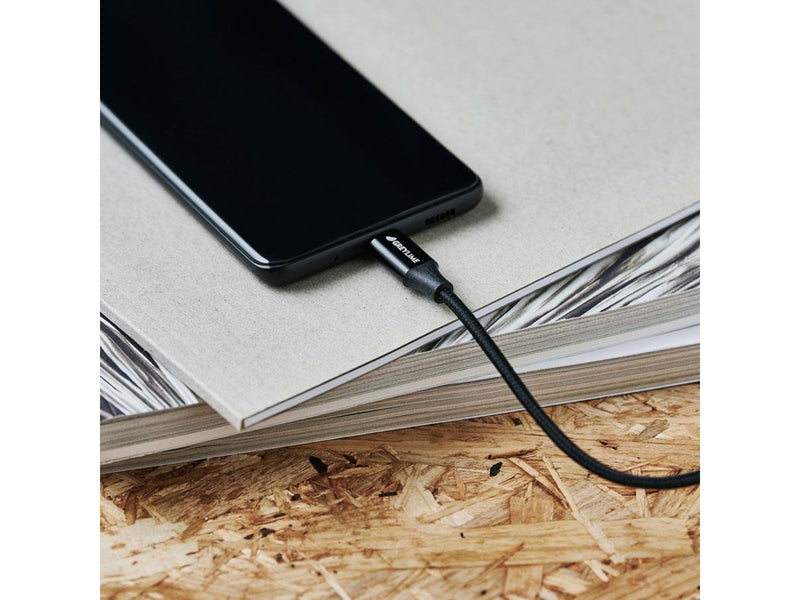 GreyLime Braided USB-C to USB-C 60W Cable Black 2 m