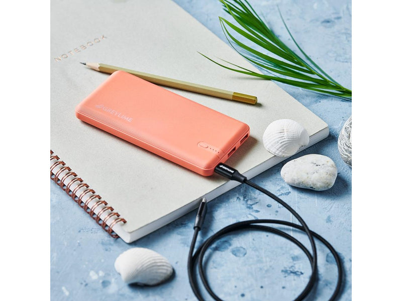 GreyLime OCEAN - Coral Red - 10000 mAh