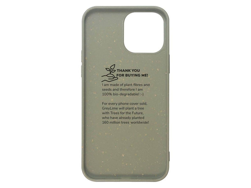 GreyLime iPhone 13 Pro Max Biodegradable Cover - Green