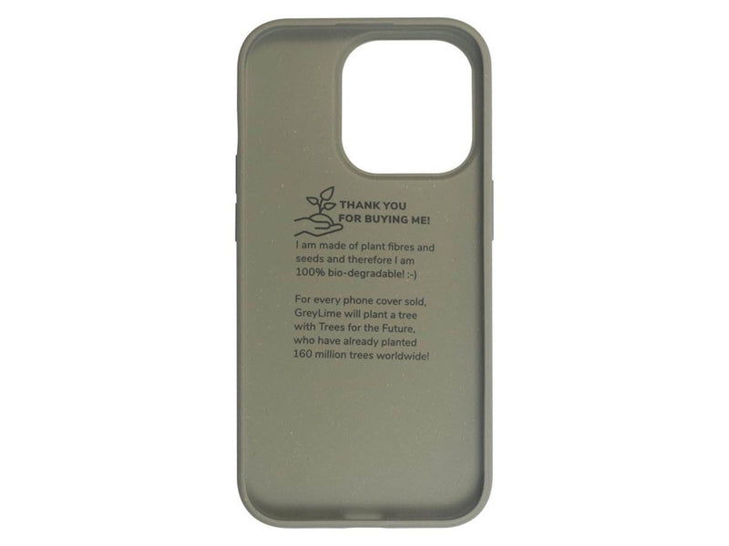 GreyLime iPhone 14 Pro Max Biodegradable Cover - Green