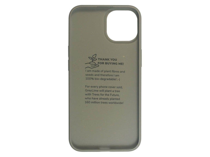 GreyLime iPhone 15 Pro Biodegradable Cover - Green