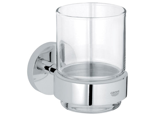 Grohe Essentials, Glas mit Halter, chrom