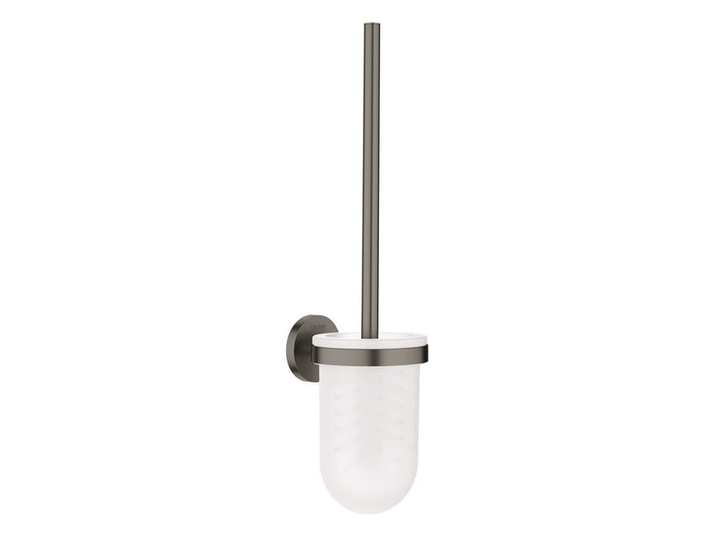 Grohe Essentials, Toilettenbürstengarnitur, hard graphite gebürstet