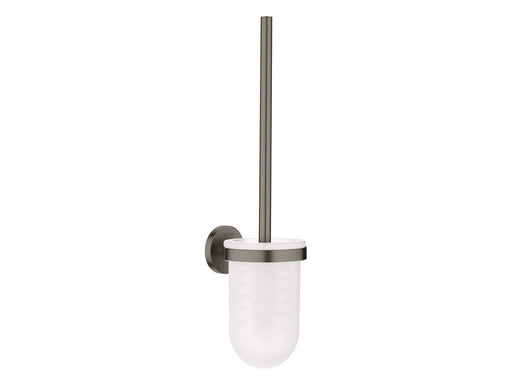 Grohe Essentials, Toilettenbürstengarnitur, hard graphite gebürstet
