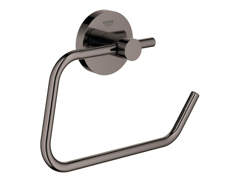 Grohe Essentials, WC-Papierhalter, hard graphite