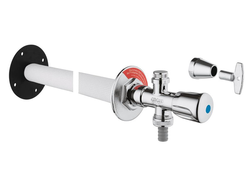 Grohe Eurotec-BausatzAußenwandventil DN 15, chrom