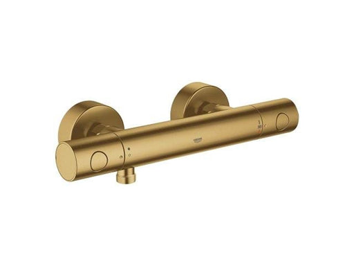 Grohe Grohtherm 1000 Cosmopolitan M Thermostatic shower mixer Brushed Cool Sunrise
