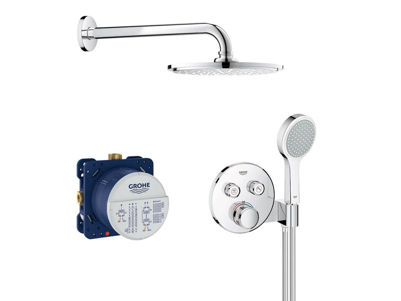Grohe Grohtherm SmartControl, Duschsystem Unterputz, chrom