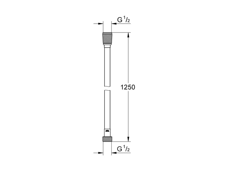 Grohe Silverflex, Brauseschlauch, cool sunrise