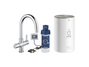 Grohe red nordic duo kitchen faucet