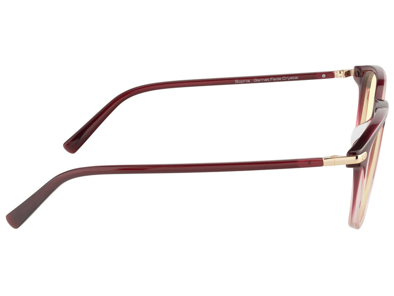 Gunnar (Kista) Sofia - Garnet Fade Crystal - Amber
