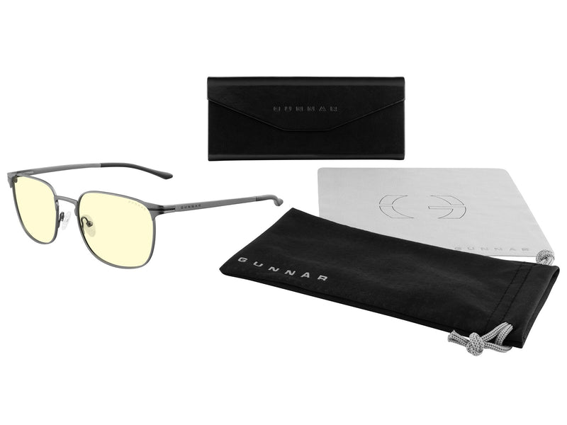 Gunnar Monterey - Matte Gunmetal - Amber