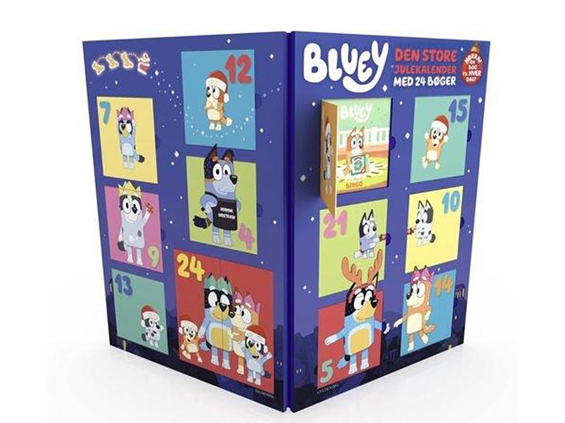 Gyldendal Bluey - Den store julekalender