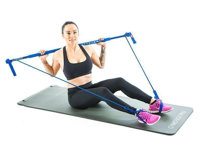 Gymstick Exercise Mat NBR - 140x60x1.0cm (black)