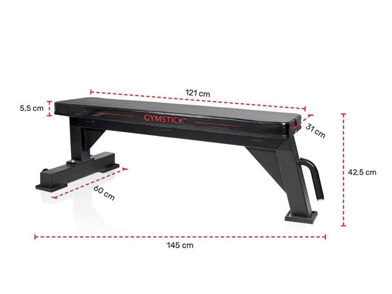 Gymstick Flat Bench Pro