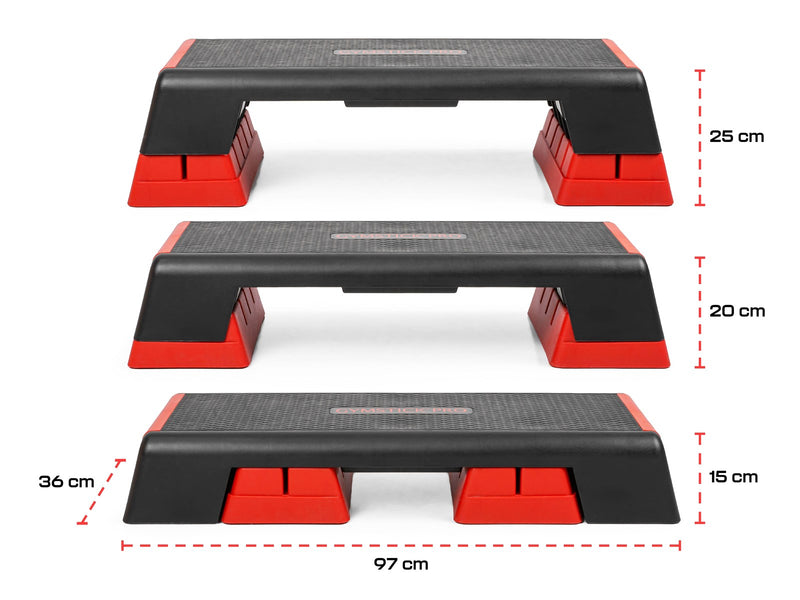 Gymstick Pro Step (red-black)