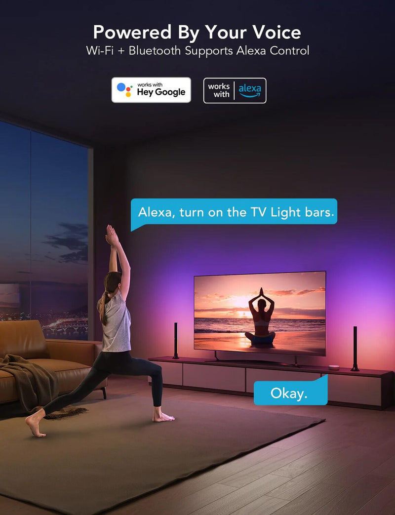 Govee RGBIC TV Lichtbalken für 45'- 70' TVs