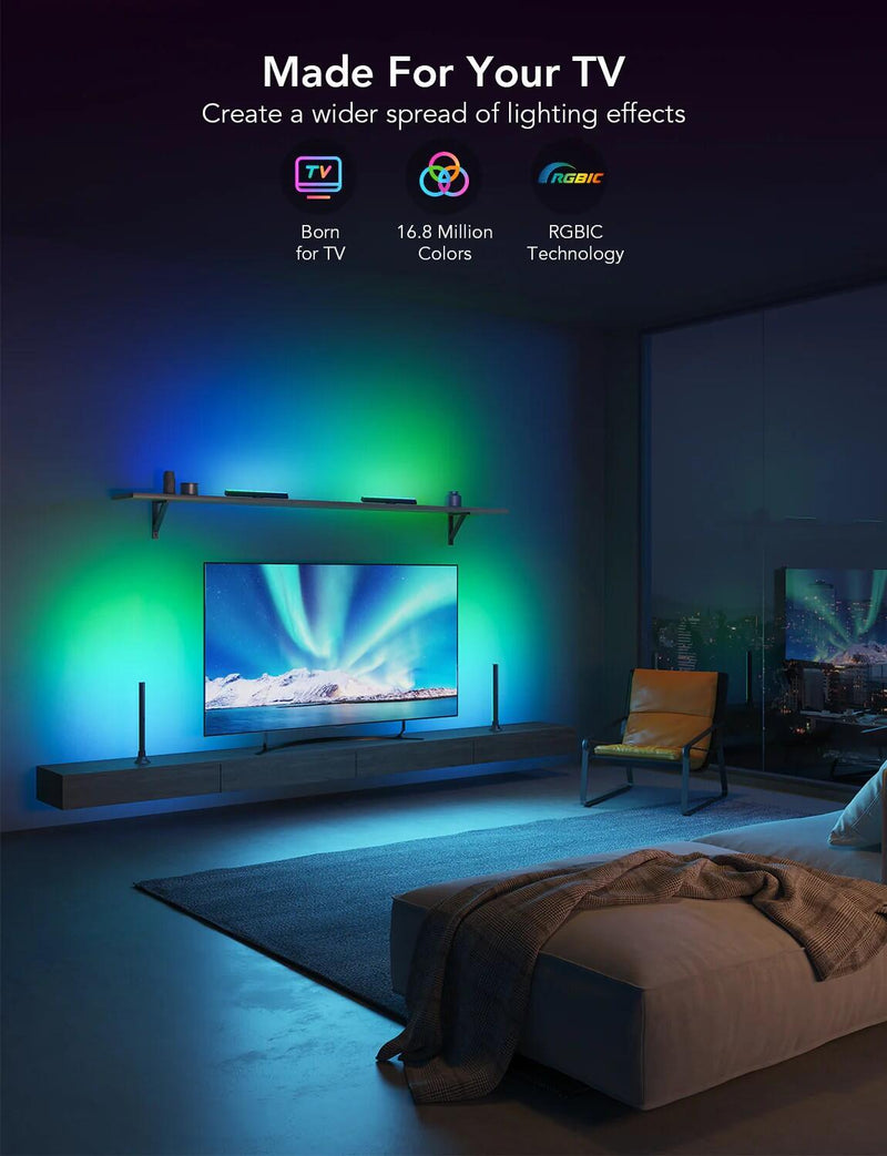 Govee RGBIC TV Lichtbalken für 45'- 70' TVs