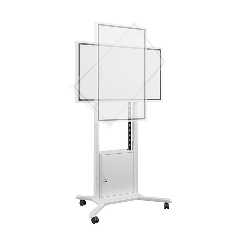 Samsung Flip Pro WM65B Flipchart 165 cm 65 Zoll inkl. HAGOR HP Twin Lift M-Flip motorisierter Rollwagen