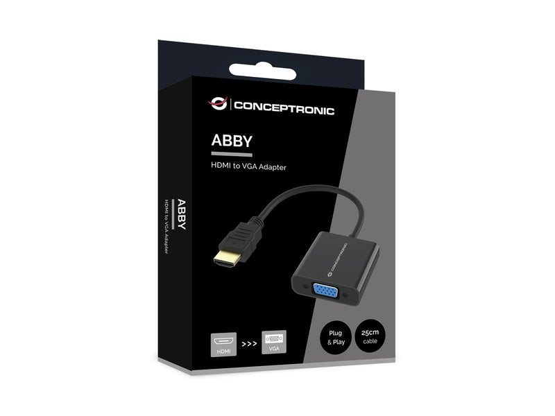 HDMI -> VGA adapter