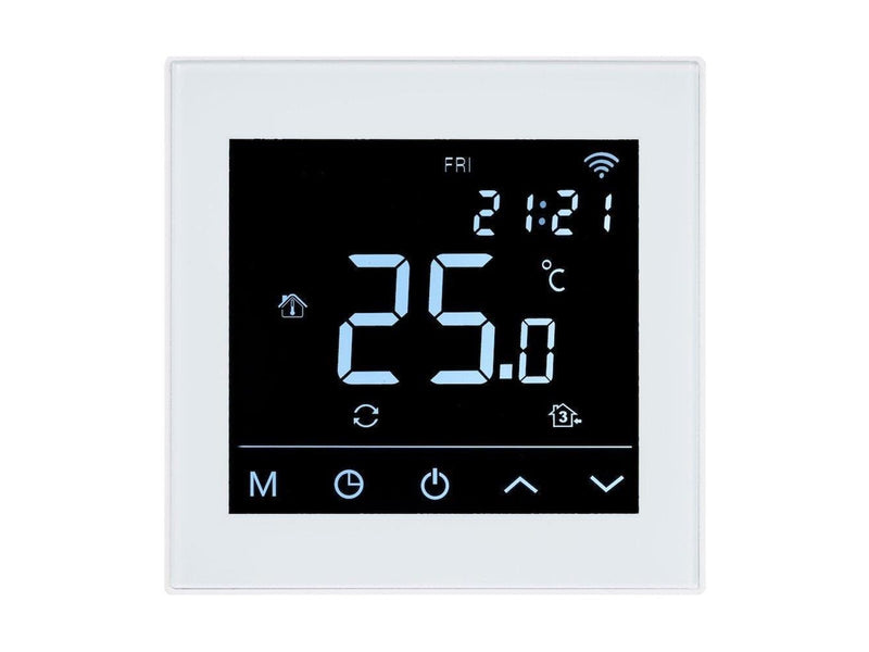 HEATCOM HC91 Thermostat mit Wi-Fi, Boden- und Raumfühler
