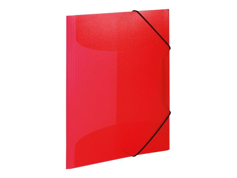 HERMA 3-flap folder - for A3 - translucent red