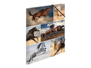 HERMA 3-flap folder - for A4 - horses