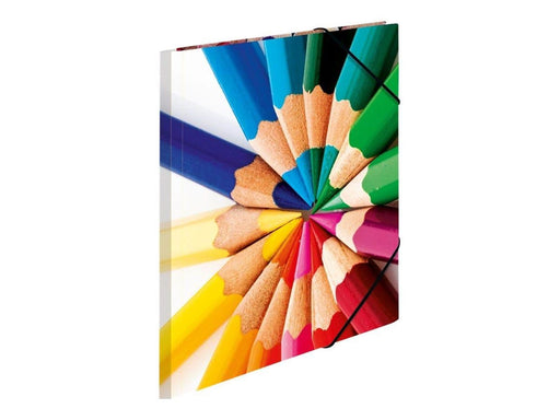 HERMA 3-flap folder - for A4 - pencils