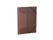 HERMA Elasticated folder A3 PP translucent brown