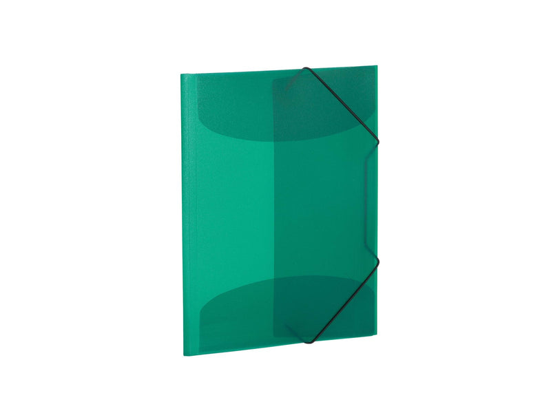 HERMA Elasticated folder A3 PP translucent dark green