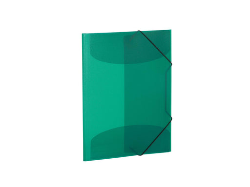 HERMA Elasticated folder A3 PP translucent dark green