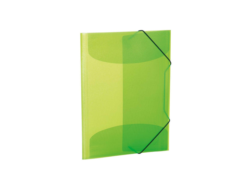 HERMA Elasticated folder A3 PP translucent light green