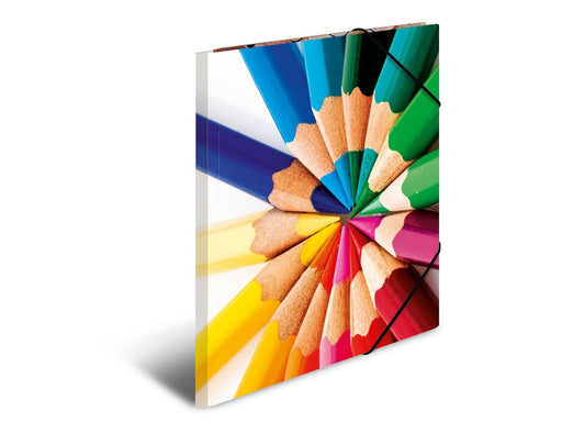 HERMA Elasticated folder A3 cardboard pencils