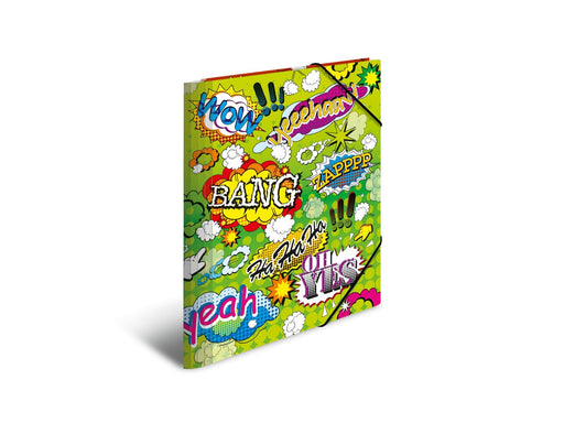 HERMA Elasticated folder A4 PP comics