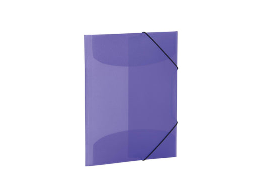 HERMA Elasticated folder A4 PP translucent violet