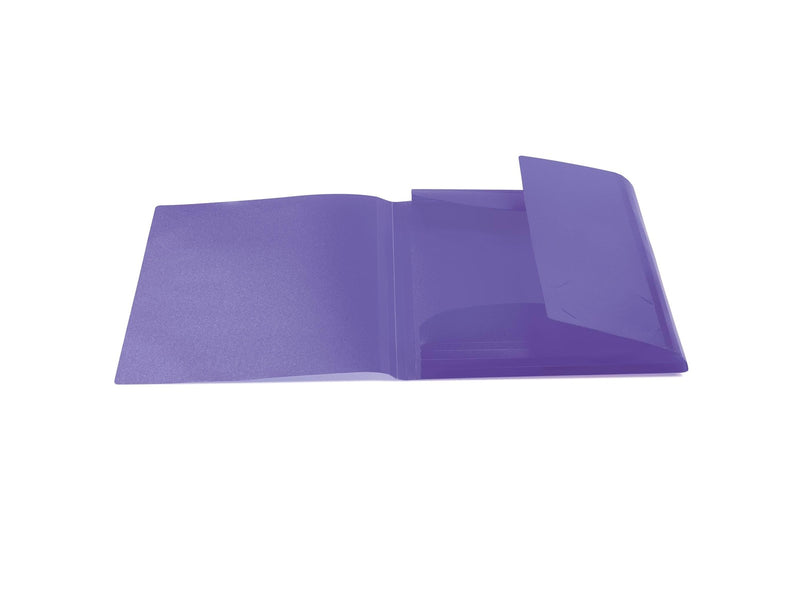 HERMA Elasticated folder A4 PP translucent violet
