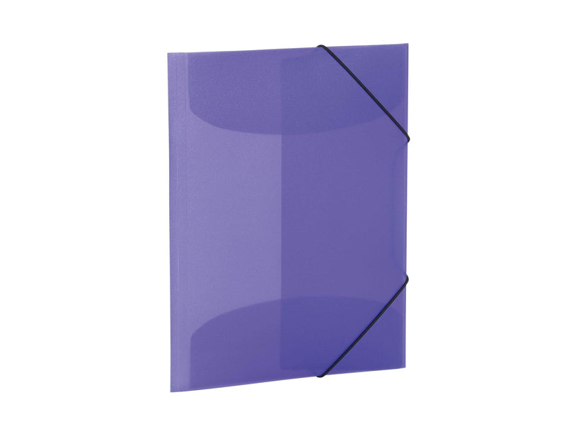 HERMA Elasticated folder A4 PP translucent violet