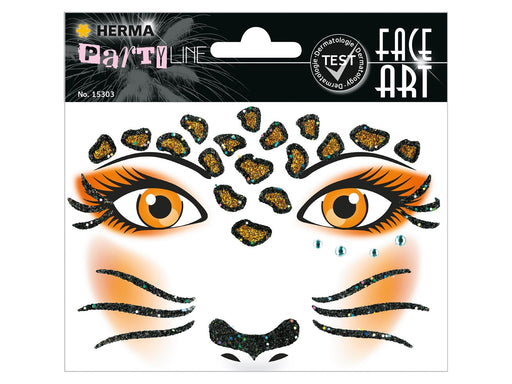 HERMA Face Art Sticker Leopard