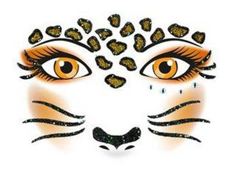 HERMA Face Art Sticker Leopard