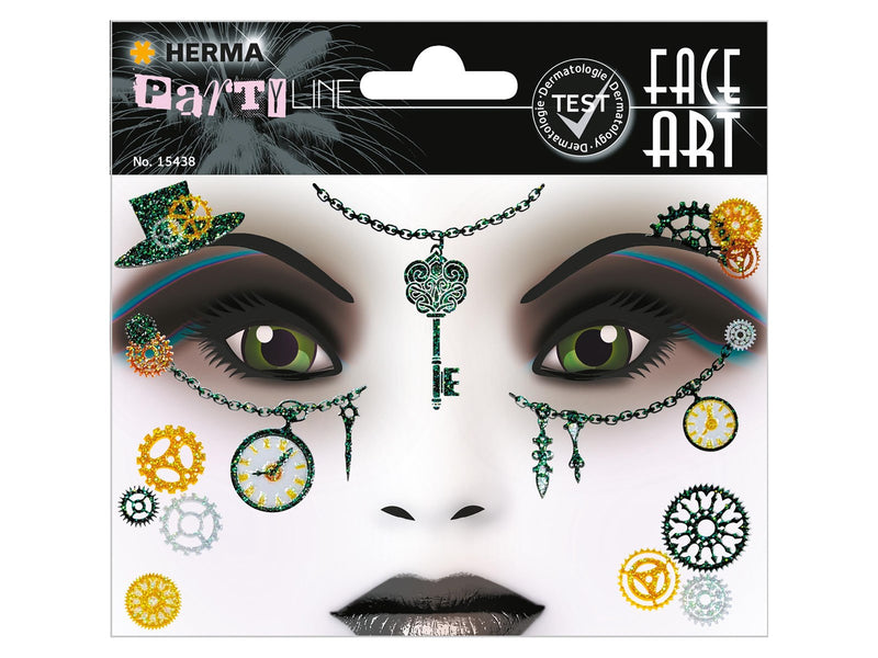 HERMA Face Art Sticker Steampunk Amelia