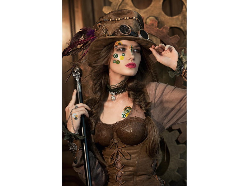 HERMA Face Art Sticker Steampunk Amelia