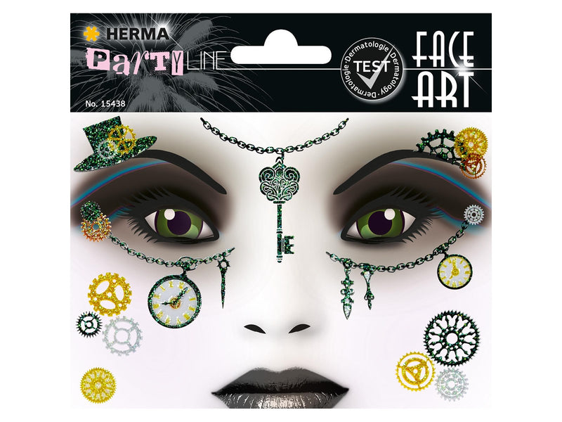 HERMA Face Art Sticker Steampunk Amelia