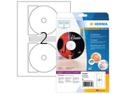 HERMA Inkjet-CD-Etiketten A4, Ø 116 mm (Innenloch klein), weiß, permanent haftend
