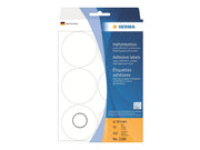 HERMA Multi-purpose labels/colour dots Ø 50 mm white